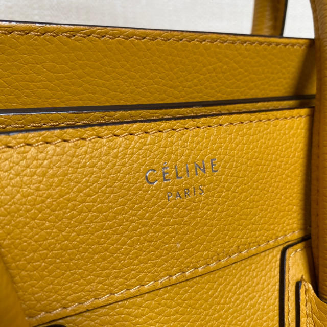 値下げ❤極美品 CELINE ラゲージ マイクロ ハンドバッグ セリーヌ バッグ