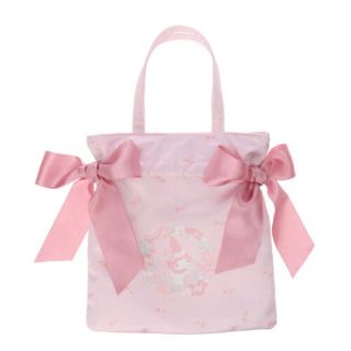 メゾンドフルール(Maison de FLEUR)のMaison de FLEUR マイメロディ リボントート(キャラクターグッズ)