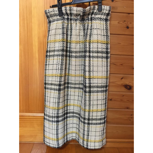 Mila Owen(ミラオーウェン)のサマーツイードスカート  ミラオーウェン  レディースのスカート(ひざ丈スカート)の商品写真