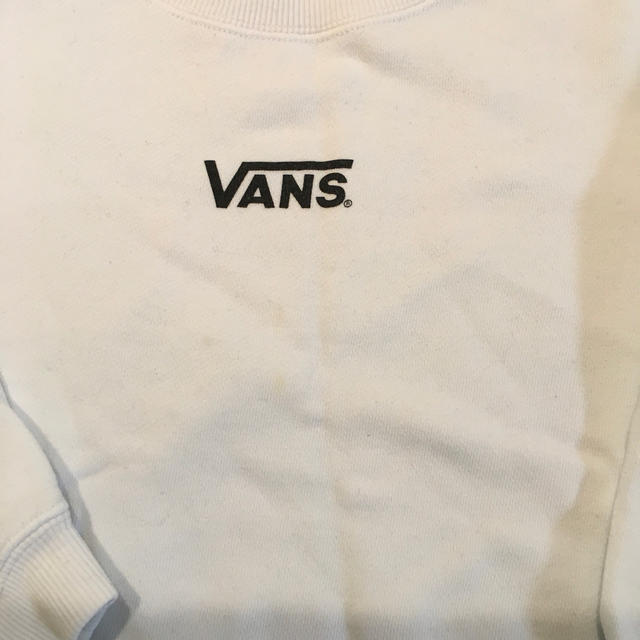 VANS(ヴァンズ)の訳あり vans トレーナー 140  キッズ/ベビー/マタニティのキッズ服男の子用(90cm~)(Tシャツ/カットソー)の商品写真