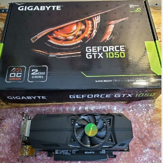 GIGABYTE GeForce GTX 1050 OC LP 使用僅か