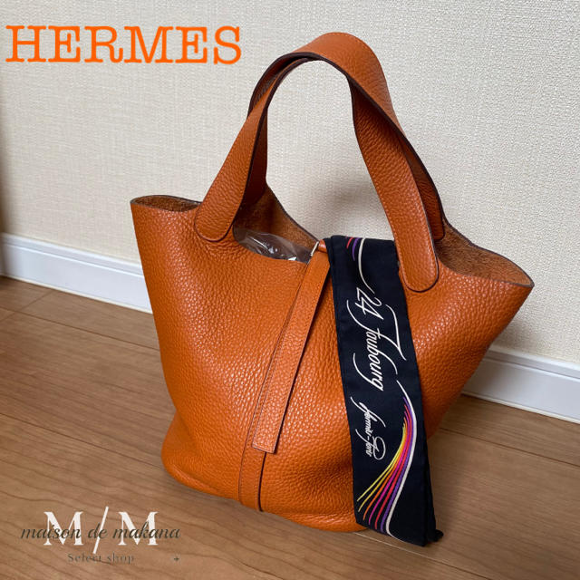 【専用/有難うございます】HERMES エルメス ピコタン MM ハンドバッグハンドバッグ