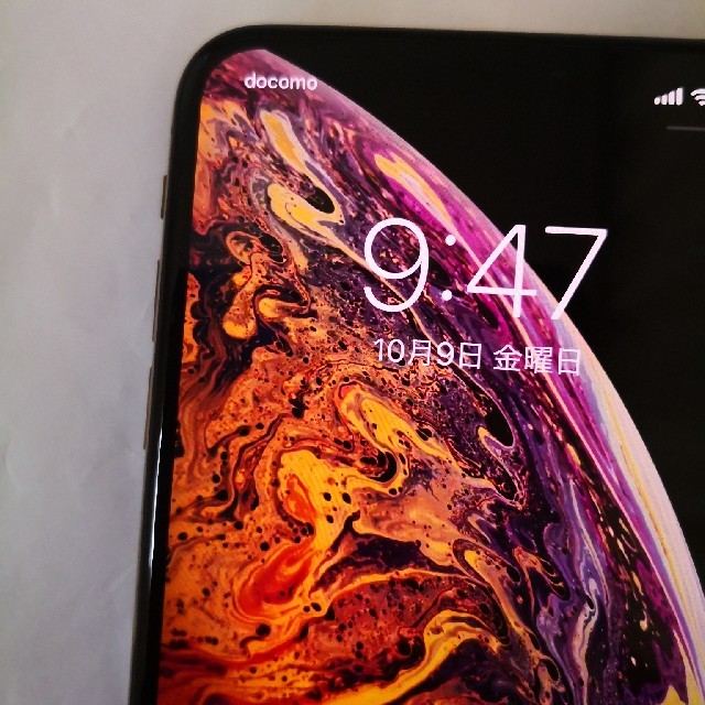 PLUS美品　iPhonexs Max 256gb 残債なし　simフリー