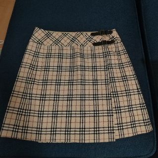 バーバリーブルーレーベル(BURBERRY BLUE LABEL)のバーバリーブルーレーベル巻きスカート(ミニスカート)