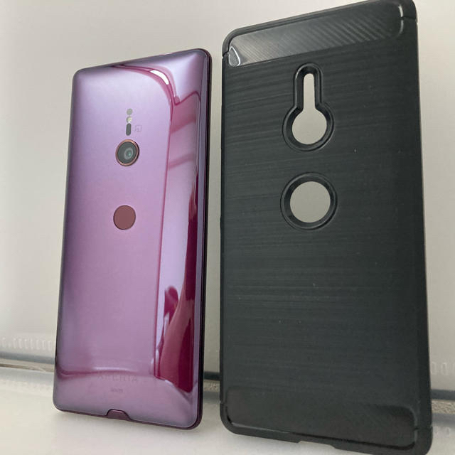 Xperia xz3 ボルドーレッド　本体　※訳あり