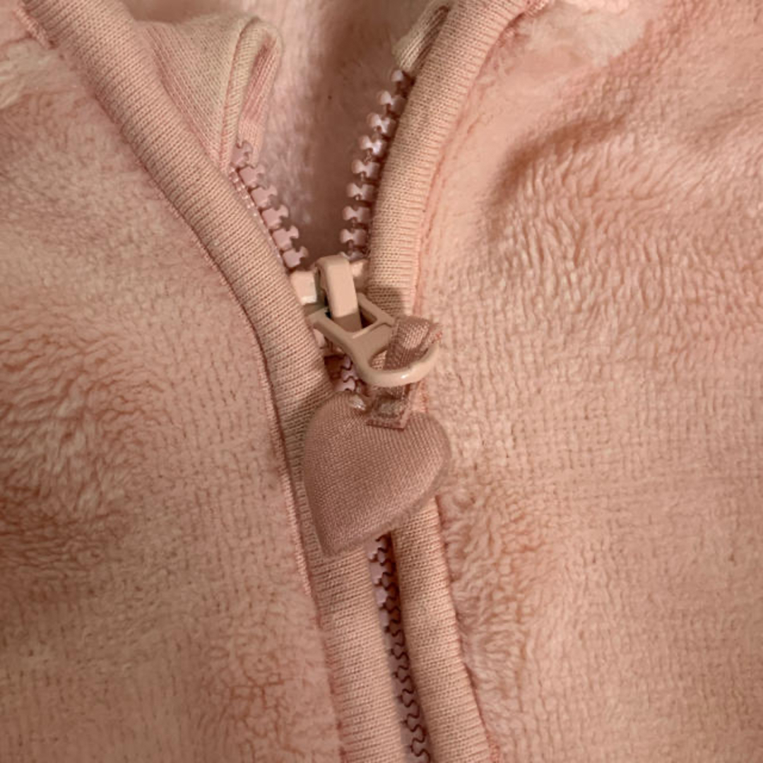 H&M(エイチアンドエム)のH&M ピンク　クマ　セットアップ　くま耳フード キッズ/ベビー/マタニティのキッズ服女の子用(90cm~)(その他)の商品写真