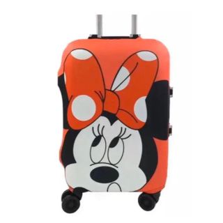 ディズニー(Disney)の1点限り　再入荷　スーツケースカバー　ミニー　S(スーツケース/キャリーバッグ)