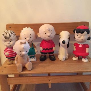 ピーナッツ(PEANUTS)のタイムセール！スヌーピー 陶器 6体セット(置物)