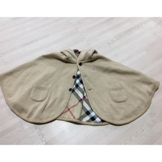 バーバリー(BURBERRY)のBurberry ベビーポンチョ リバーシブル(その他)