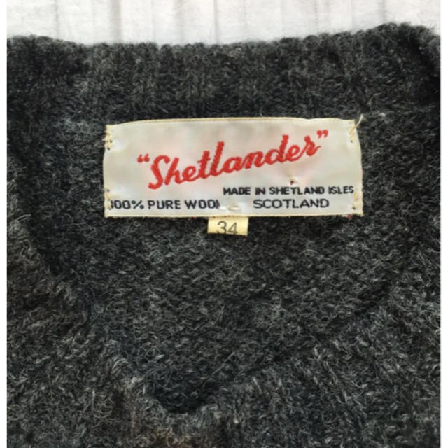 シェットランドウールニット レディースのトップス(ニット/セーター)の商品写真