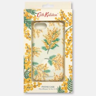 キャスキッドソン(Cath Kidston)の*キャスキッドソン　Cath Kidson*　ミモザ柄　スマホケース(iPhoneケース)