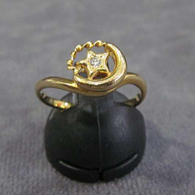 リング(指輪)金 宝石付きリング