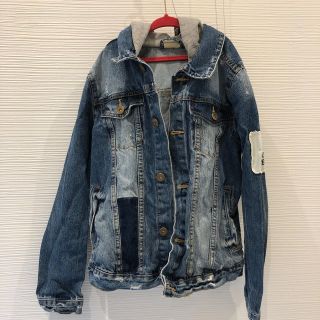 ザラキッズ(ZARA KIDS)のZARA kids 140 デニムジャケット　Gジャン　ダメージ加工(ジャケット/上着)