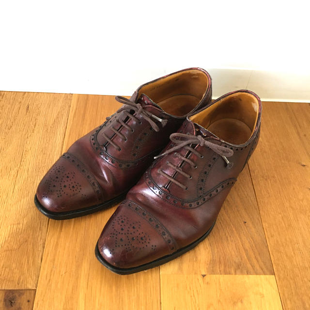GRENSON グレンソン ウィングチップシューズ 5.5 51/2F メンズの靴/シューズ(ドレス/ビジネス)の商品写真