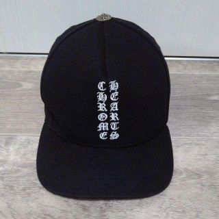 クロムハーツ(Chrome Hearts)のレア クロムハーツ トラッカー キャップ スクリプトロゴ ブラック(キャップ)