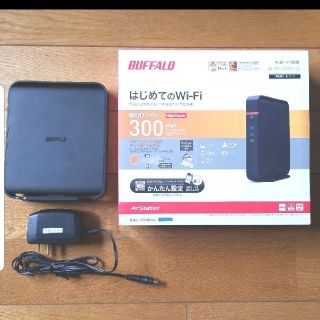バッファロー(Buffalo)の送込☺️　無線LANルーター　BUFFALO WHR-300HP2(PC周辺機器)