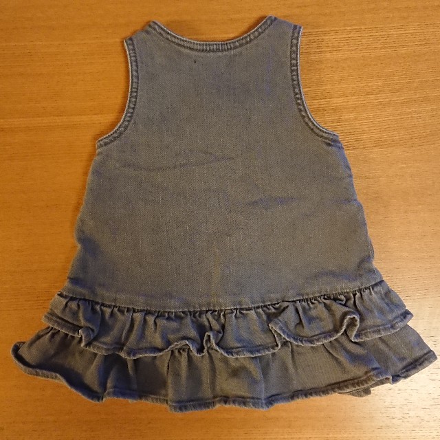 babyGAP(ベビーギャップ)の【babyGAP】70 デニムジャンパースカート キッズ/ベビー/マタニティのベビー服(~85cm)(ワンピース)の商品写真