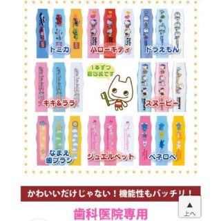 ⭐ゆりまり様専用　　歯科医専売キャラクター歯ブラシ(歯ブラシ/歯みがき用品)