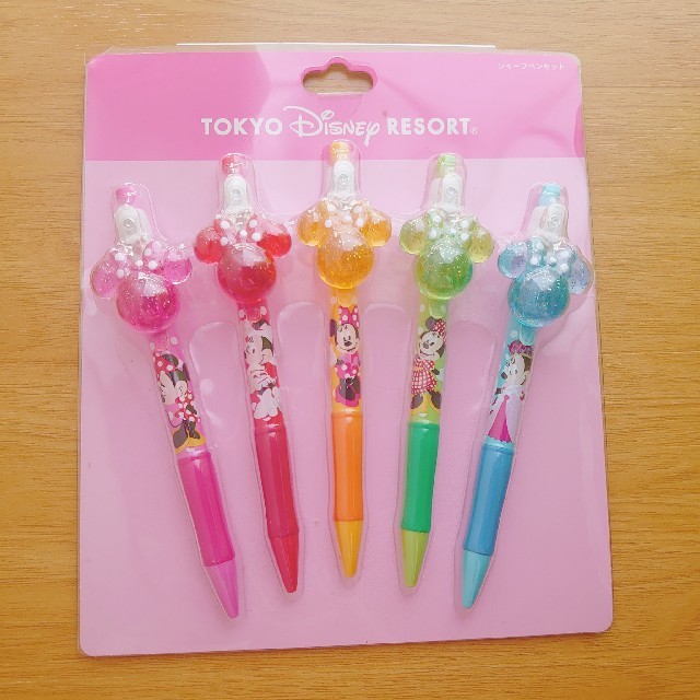 【未使用】Disney ディズニーリゾート ミニーちゃん シャープペンセット | フリマアプリ ラクマ