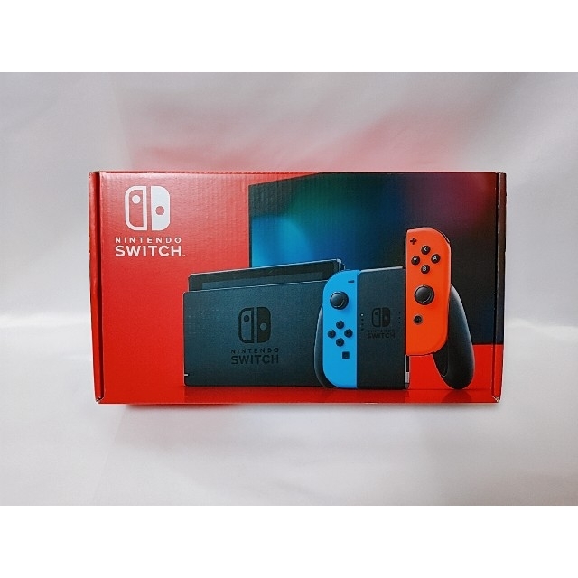 Nintendo Switch ネオンブルー/ネオンレッド 新型美品