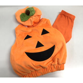 コストコ(コストコ)のBOOBABIES ベビーハロウィンコスチューム 9-18ヶ月 かぼちゃ(衣装)