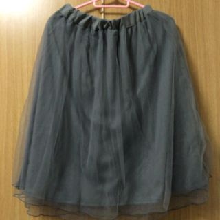 ページボーイ(PAGEBOY)の売り切り希望＊チュールスカート(ひざ丈スカート)