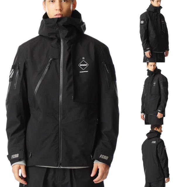 F.C.R.B.(エフシーアールビー)のSサイズ　FCRB 20AW WARM UP JACKET 黒 メンズのジャケット/アウター(ナイロンジャケット)の商品写真