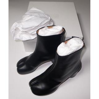 マルタンマルジェラ(Maison Martin Margiela)のマルジェラ black 足袋ブーツ tabi size36 19SS(ブーツ)