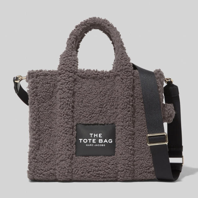 THE TEDDY SMALL TRAVELER TOTE BAG GLAY