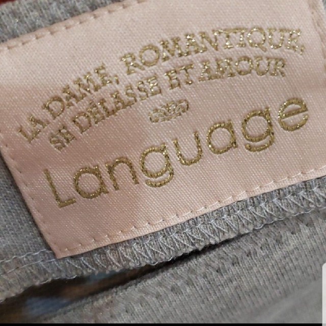 Language(ランゲージ)のLanguage ランゲージ トップス 綿100 レディースのトップス(カットソー(半袖/袖なし))の商品写真