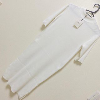 グレイル(GRL)の新品 GRL リブニット ワンピース(ひざ丈ワンピース)