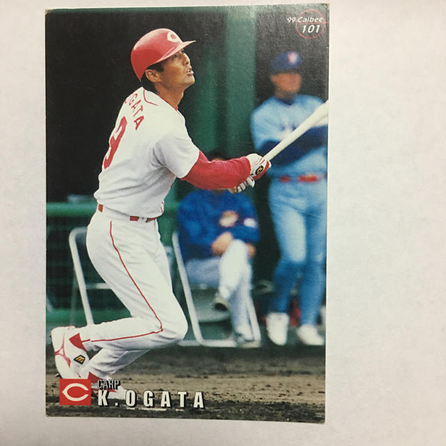 プロ野球カード 1999年 緒方孝市 背番号9 広島東洋カープ | フリマアプリ ラクマ