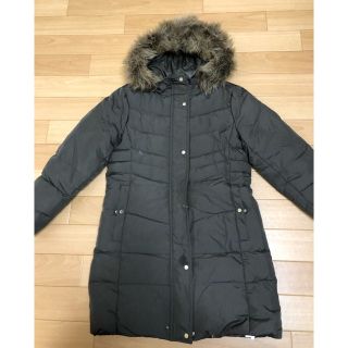 ザラキッズ(ZARA KIDS)のZARA ロングダウンコート　128cm カーキ(コート)