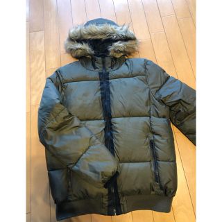 ザラキッズ(ZARA KIDS)のZARA  キッズ　中綿入りジャケット　162cm  カーキ(ジャケット/上着)