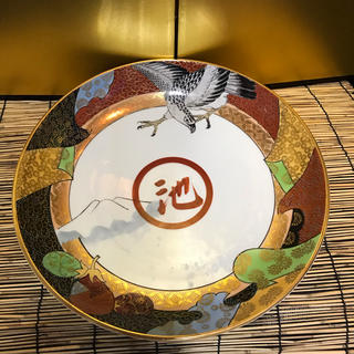 クタニセイヨウ(九谷青窯)の九谷焼   大皿    皿鉢   縁起皿      お値引きOK(食器)