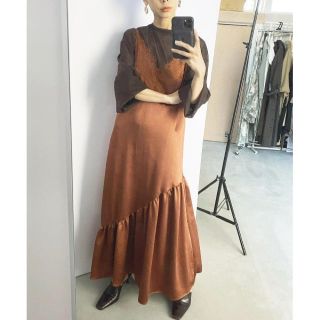 アメリヴィンテージ(Ameri VINTAGE)のLADY LAYERED CAMI DRESS(ロングワンピース/マキシワンピース)