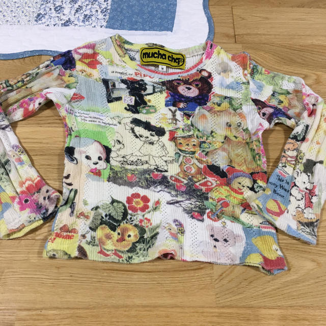 muchacha(ムチャチャ)のむちゃちゃ　muchacha トップス  キッズ/ベビー/マタニティのキッズ服女の子用(90cm~)(Tシャツ/カットソー)の商品写真