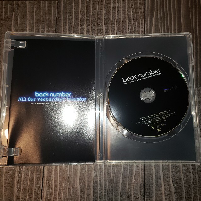 BACK NUMBER(バックナンバー)のback number　LIVE DVD エンタメ/ホビーのCD(ポップス/ロック(邦楽))の商品写真