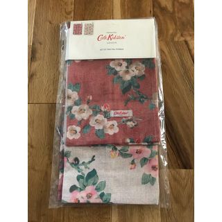 キャスキッドソン(Cath Kidston)の新品 キャスキッドソン ティータオル 布巾 メイフィールドブロッサム 2枚セット(収納/キッチン雑貨)