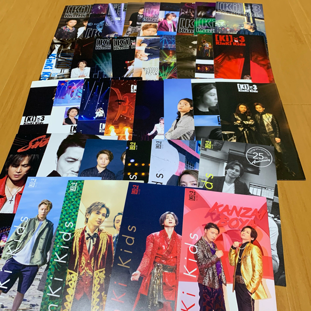 KinKi Kids(キンキキッズ)のKinKi Kids＊会報セットNo90〜126 エンタメ/ホビーのタレントグッズ(アイドルグッズ)の商品写真