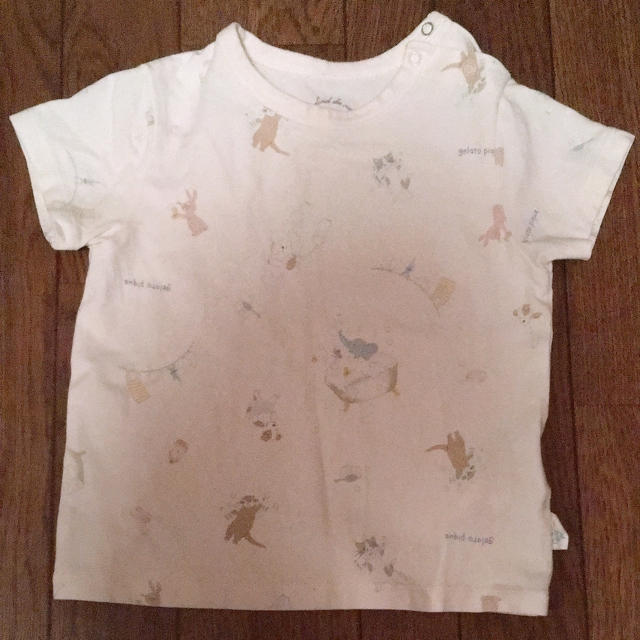 gelato pique(ジェラートピケ)のｼﾞｪﾗｰﾄﾋﾟｹ kidsTシャツ キッズ/ベビー/マタニティのベビー服(~85cm)(Ｔシャツ)の商品写真