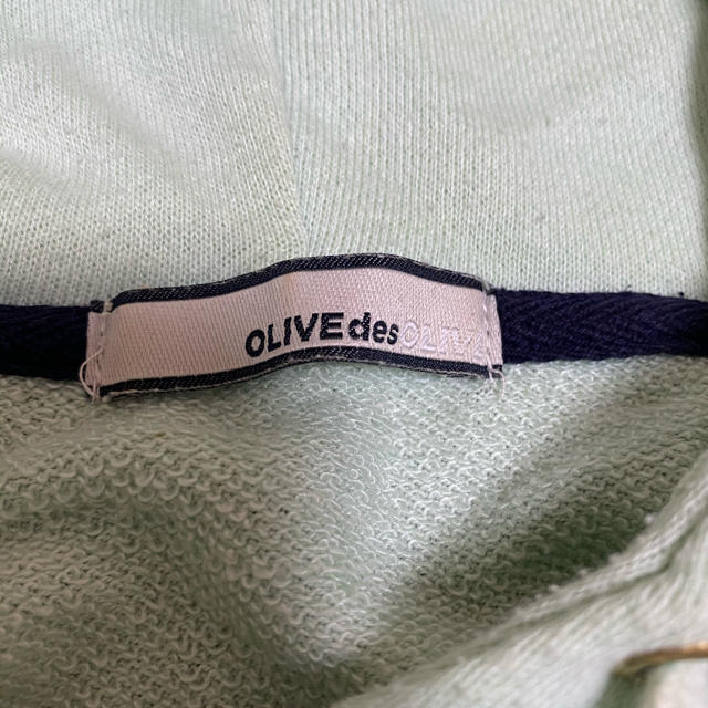 OLIVEdesOLIVE(オリーブデオリーブ)のオリーブデオリーブ パーカー グリーン レディースのトップス(パーカー)の商品写真