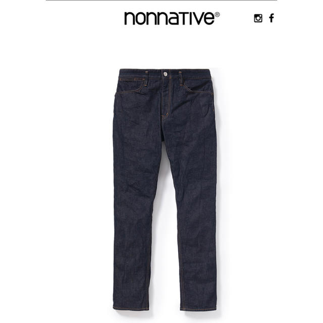 nonnative(ノンネイティブ)のnonnative DWELLER 5P JEANS DROPPED FIT メンズのパンツ(デニム/ジーンズ)の商品写真