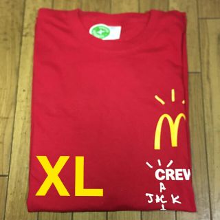 カクタス(CACTUS)の【XL】Travis Scott x McDonald's Crew T(Tシャツ/カットソー(半袖/袖なし))