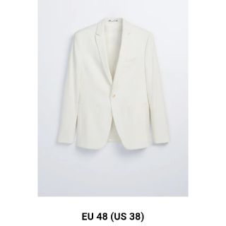 ザラ(ZARA)のZARA ホワイト セットアップ タキシード 結婚式(セットアップ)