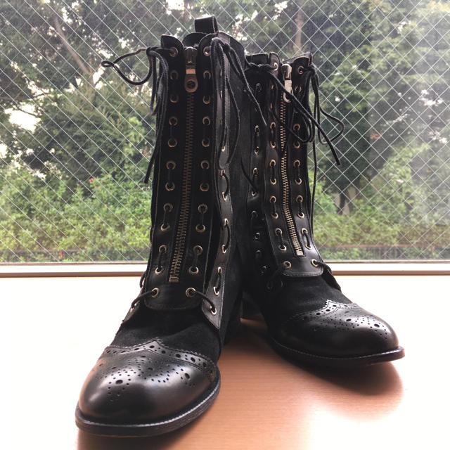 期間限定値下げ】Y's ミドル丈ジップブーツ - ブーツ