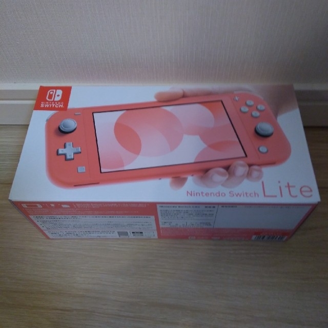 中古 激安買取 新品未開封 スイッチライト ピンク コーラル 本体