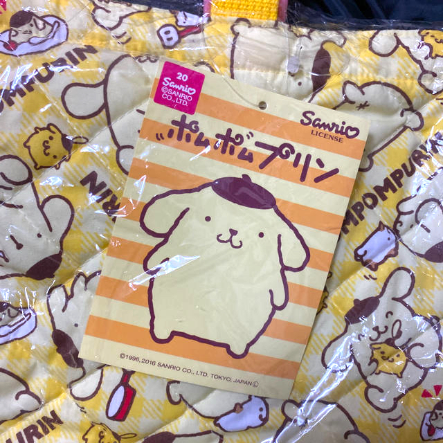 サンリオ(サンリオ)のポムポムプリン❤️シューズケース❤️ キッズ/ベビー/マタニティのこども用バッグ(シューズバッグ)の商品写真