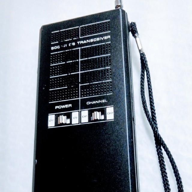 Panasonic(パナソニック)のナショナル合法チャーリーブラボー500mw 2CH RJ-330 エンタメ/ホビーのテーブルゲーム/ホビー(アマチュア無線)の商品写真