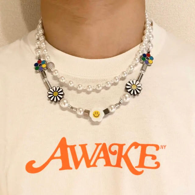 KAPITAL(キャピタル)のpearl beads necklace パールビーズネックレス メンズのアクセサリー(ネックレス)の商品写真